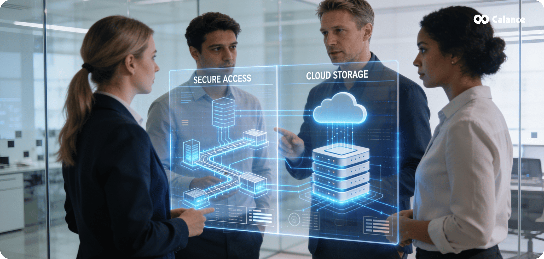 The Decision is Easier when the Organization Separates Access from Storage