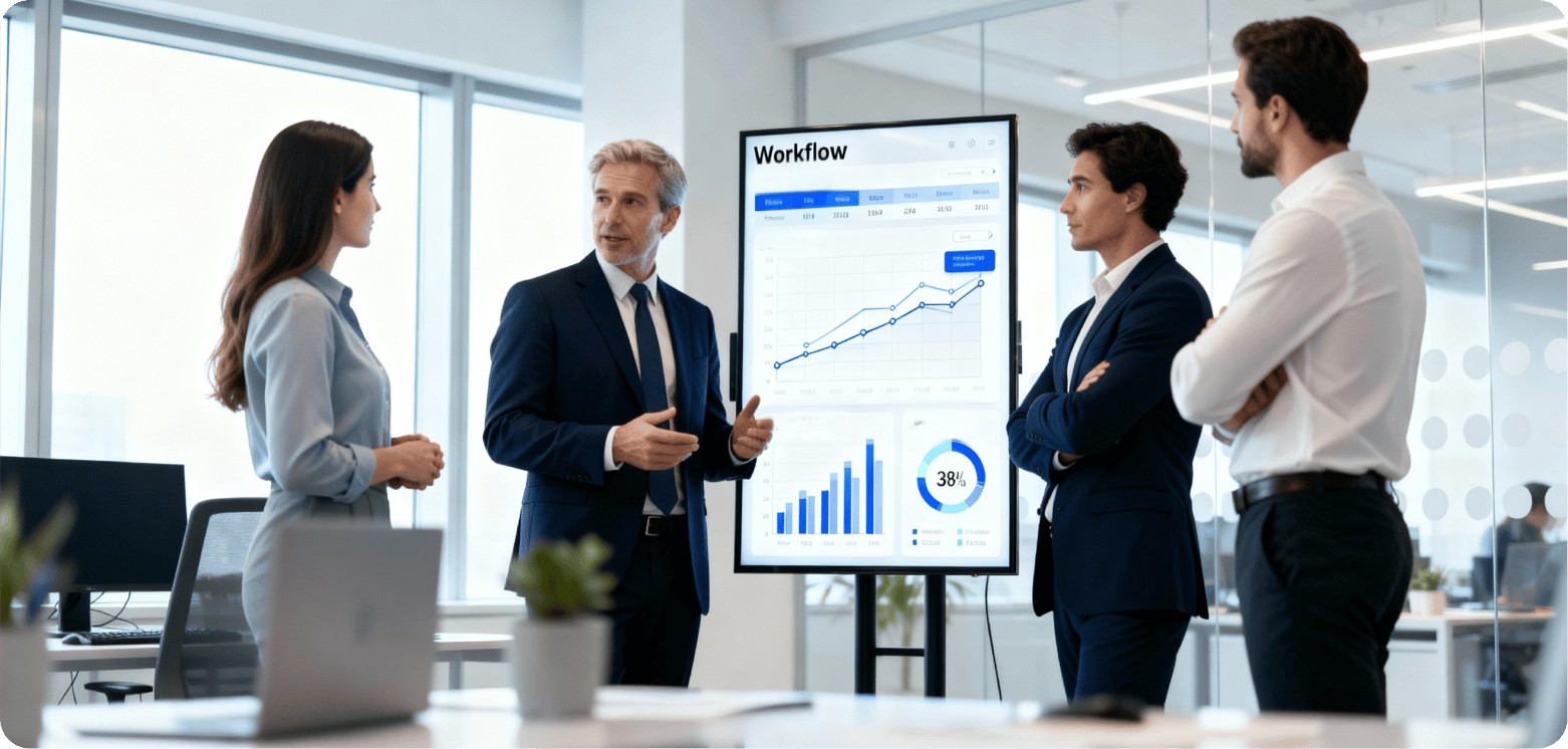 Workflow Processes With Master Commitments